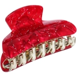 Заколка-краб для волос « ЭЙФОРИЯ», мира, микс 6 цветов, 8см (блистер Кокетка)