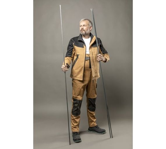 Куртка рабочая бежевая EDGAR Högert, арт. HT5K282