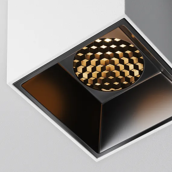 Потолочный светильник Альфа / Alfa LED 5 Вт 2700 К 50° Technical c064cl-5w2.7k-sq-wb