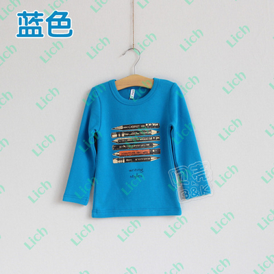 Лонгслив однотонный с принтом карандашей и надписью