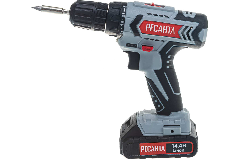 Шуруповерт РЕСАНТА ДА-14-2Л