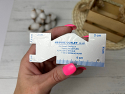 Линейка ДЛЯ ПРИПУСКОВ металл