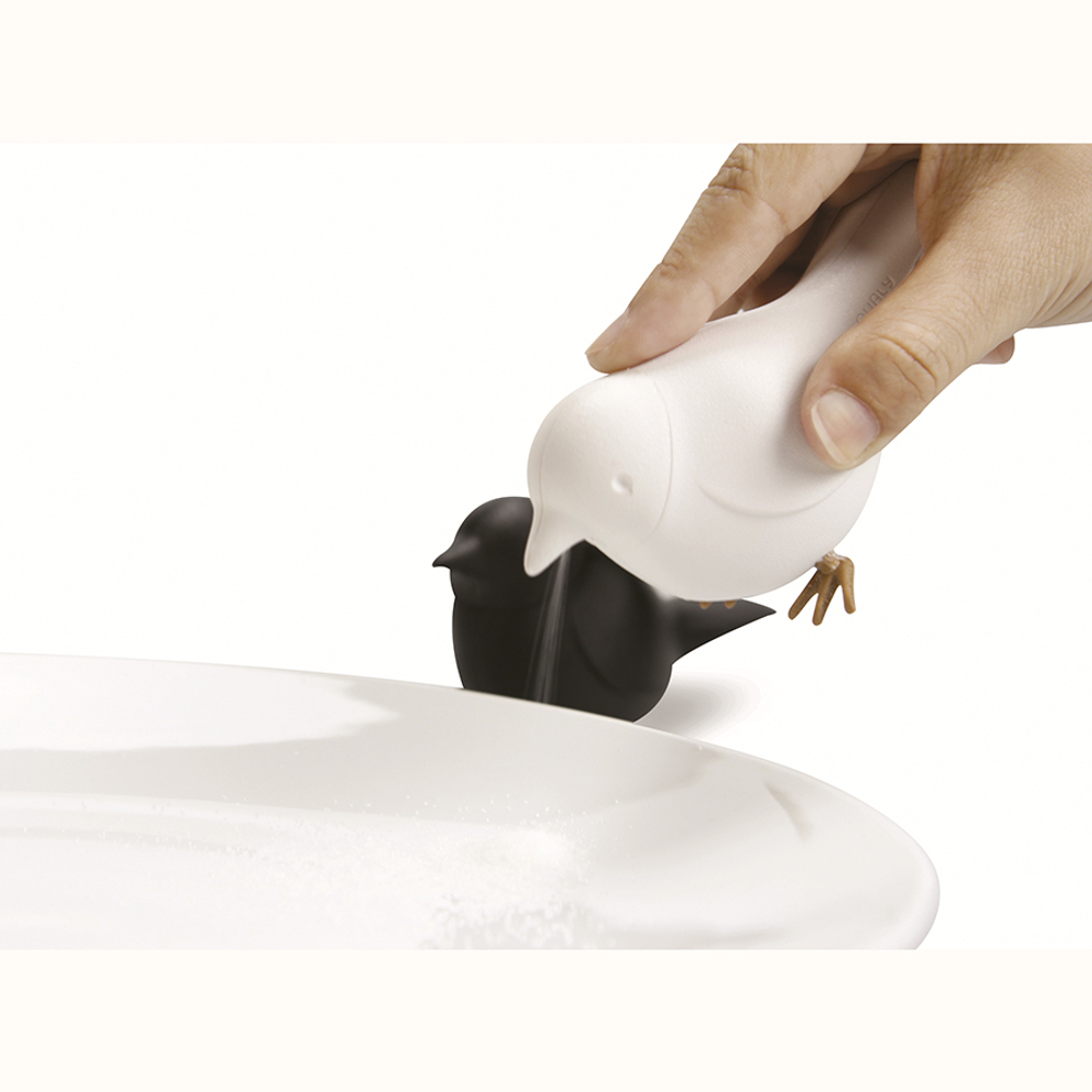 Набор для специй sparrow, черный/белый