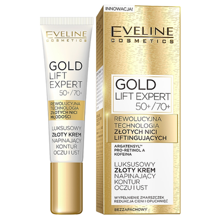Крем вокруг глаз EVELINE GOLD Lift Expert 50 мл