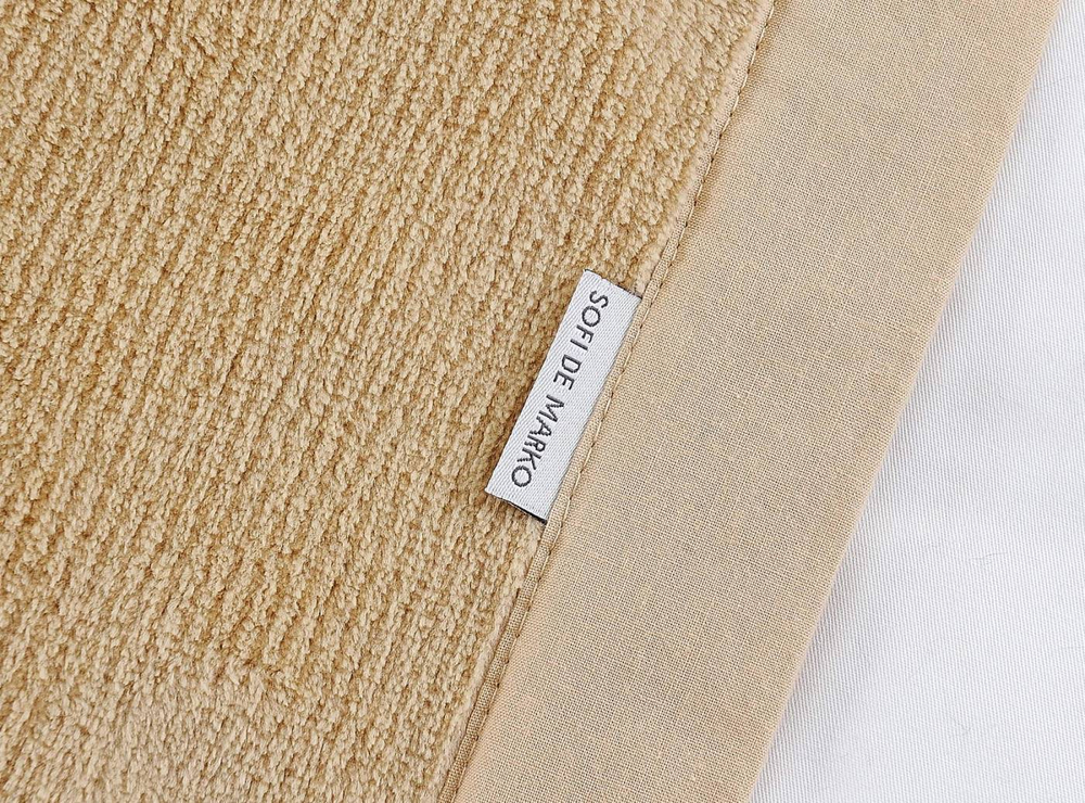 Плед 160х220 Sofi De MarkO Стелла бежевый