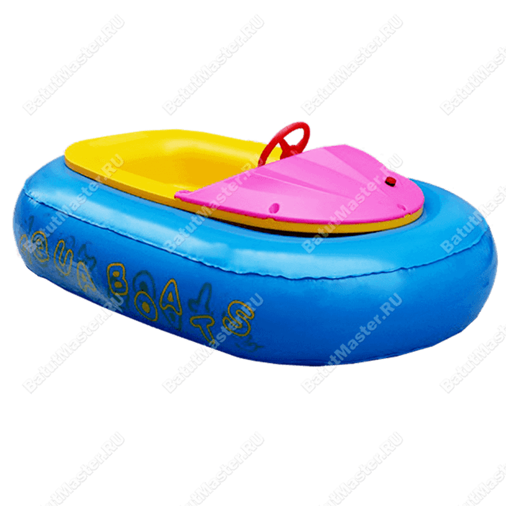 Электрическая бамперная лодка «Голубая лодочка» на часовом механизме