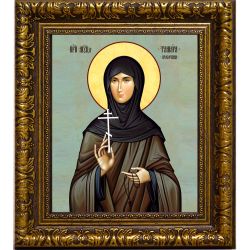 Тамара Проворкина преподобномученица. Икона на холсте.