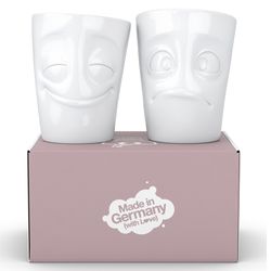 Набор кружек Cheery & Baffled, 350 мл, белый, 2 шт.