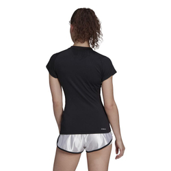 Женская теннисная футболка Adidas Primegreen Aeroready Freelift Tee W - Black
