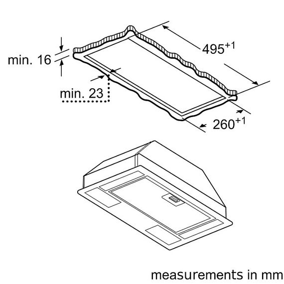 Вытяжка Bosch DLN53AA70