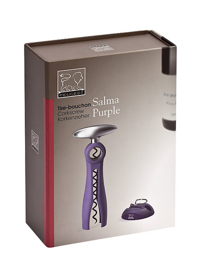 Peugeot SALMA - Штопор с обрезателем фольги, фиолетовый (corkscrew)