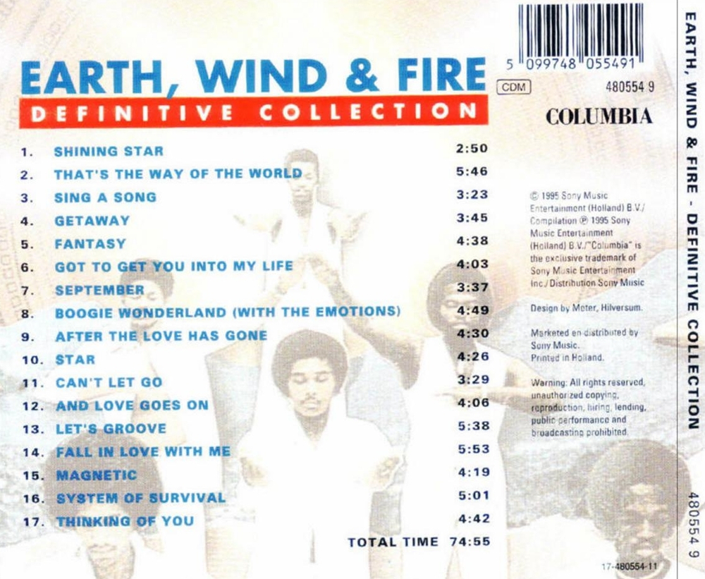 Earth, Wind & Fire / Definitive Collection (2CD)
