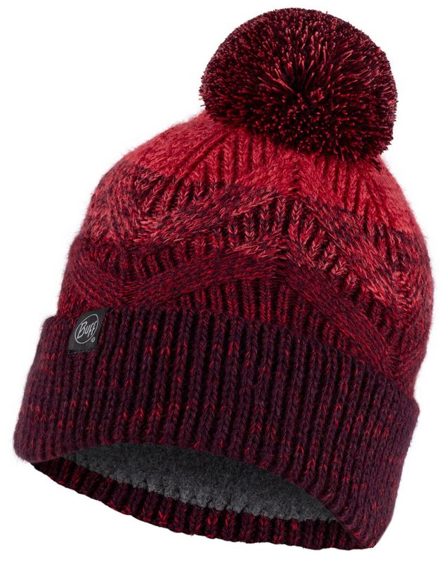 Шапка вязаная с флисом Buff Hat Knitted Polar Masha Mahogany Фото 1