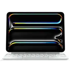 Чехол-клавиатура Чехол-клавиатура Apple Magic Keyboard для iPad Pro 11" (2024) (русская гравировка) белый