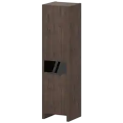 Стеллаж узкий закрытый правый КТ-41.38/КТ-52.18 466x438x1968 Акцент