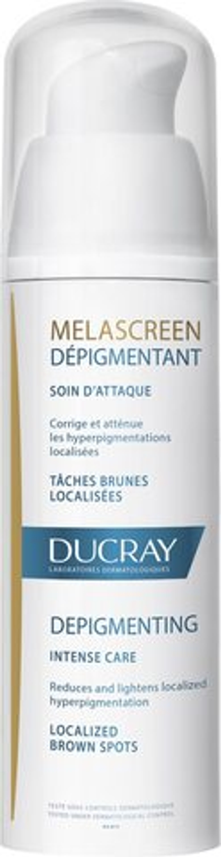 Ducray Melascreen - местный уход против обесцвечивания кожи /   30  ml  / GTIN 3282779247009