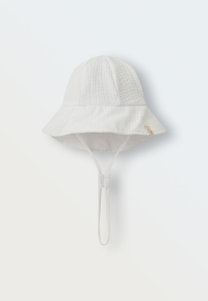 Панама из муслина (белый)