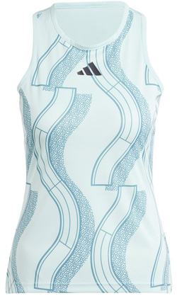 Женский топ теннисный Adidas Club Tennis Graphic Tank Top - Мятный