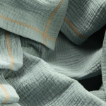 Плед-пелёнка Mjölk Mist Green из муслинового хлопка, уценка