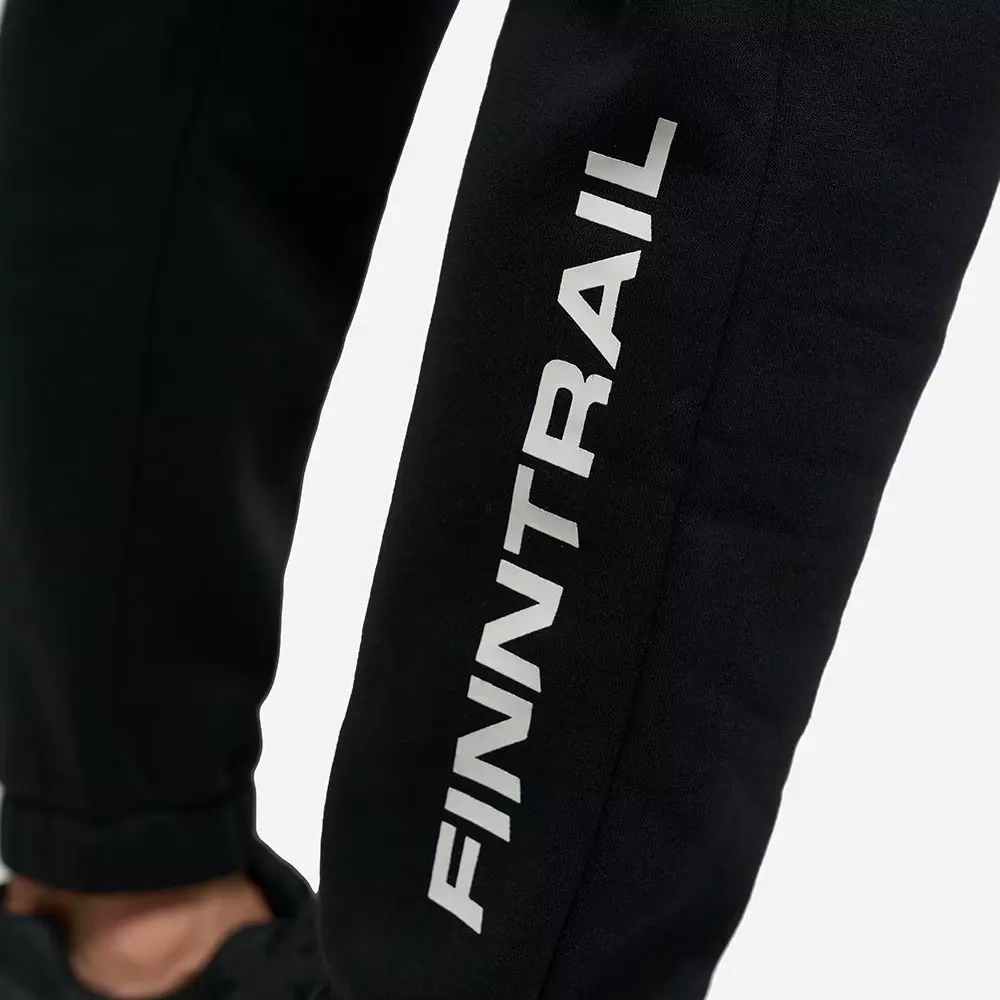 БРЮКИ FINNTRAIL LOGO BLACK