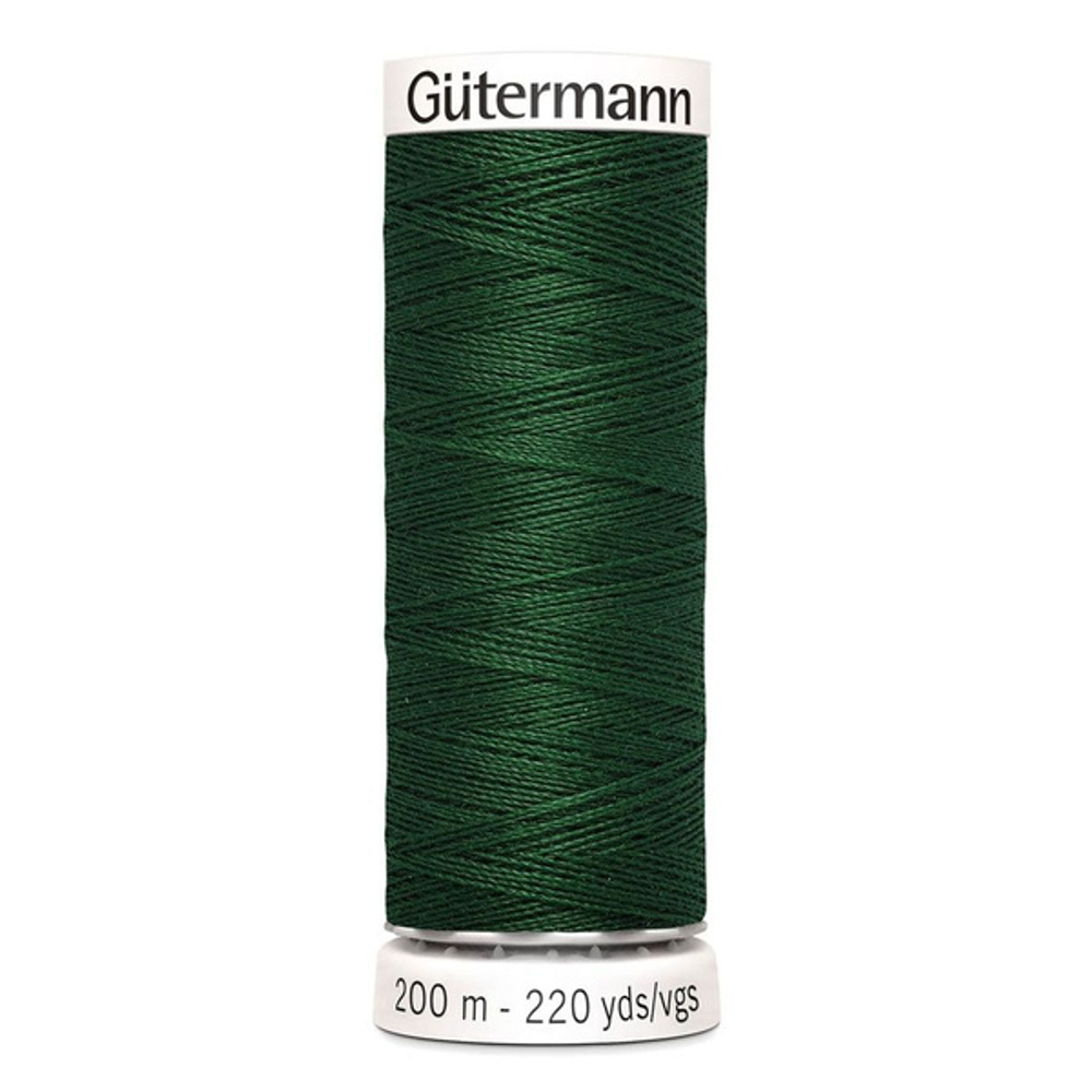 Нить Sew-All 200 м, Gutermann, 456 умеренно зеленый