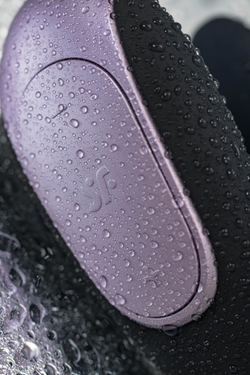 Многофункциональный стимулятор для пар Satisfyer Double Fun, с пультом ДУ, силикон, черный, 9 см