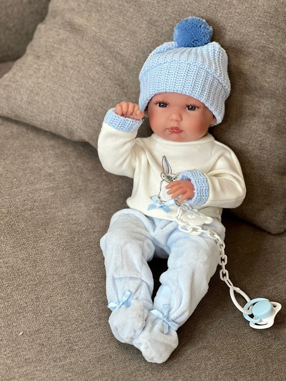 Кукла Llorens виниловая 35см Bimbo (63555)