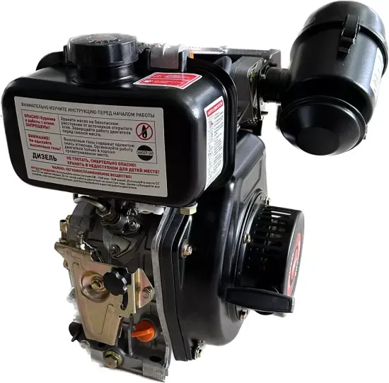 Двигатель дизельный ДД-6 (6 л.с., вал шлицы)