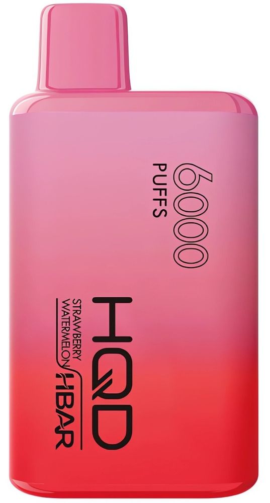 HQD HBAR 6000 - Strawberry Watermelon (5% nic)