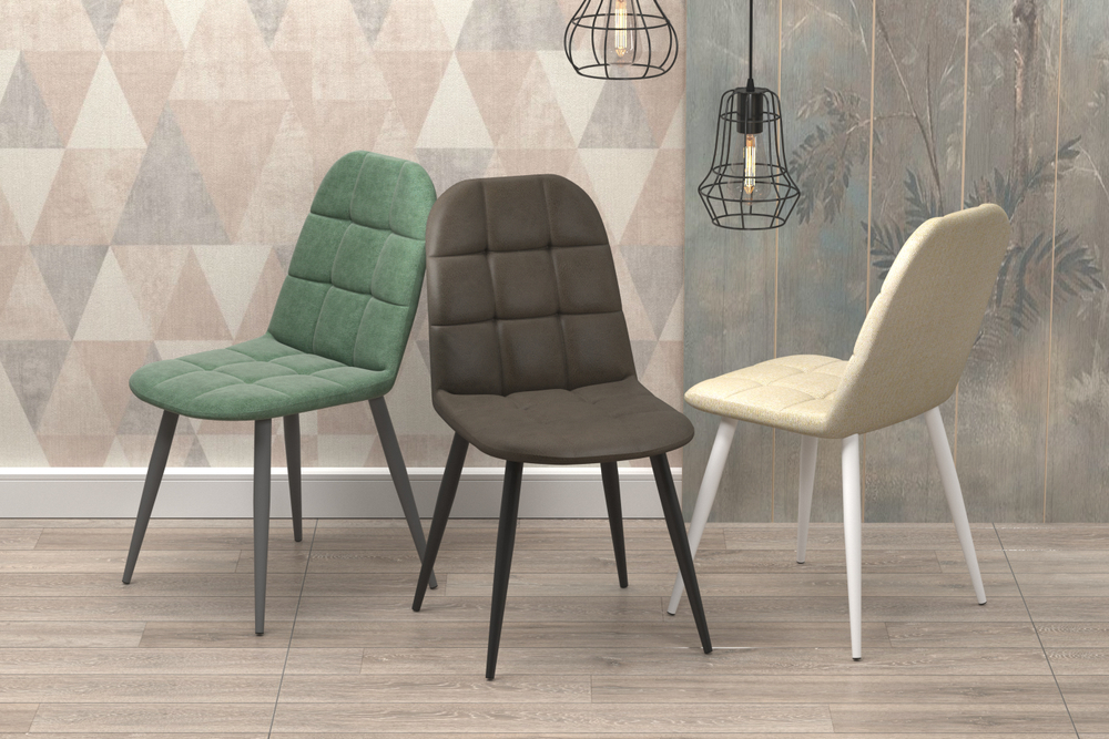 Стул Остин Коричневый Ultra Chocolate / черный/ПВХ Таксония Медовая