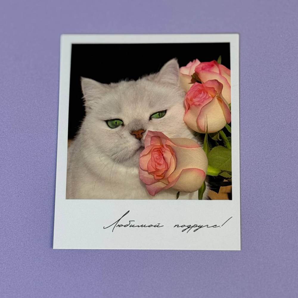 Открытка "Любимой подруге"