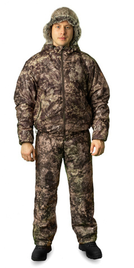 Демисезонный костюм для охоты Сапсан -15° С (Алова, ельник) Орион (Полукомбинезон)