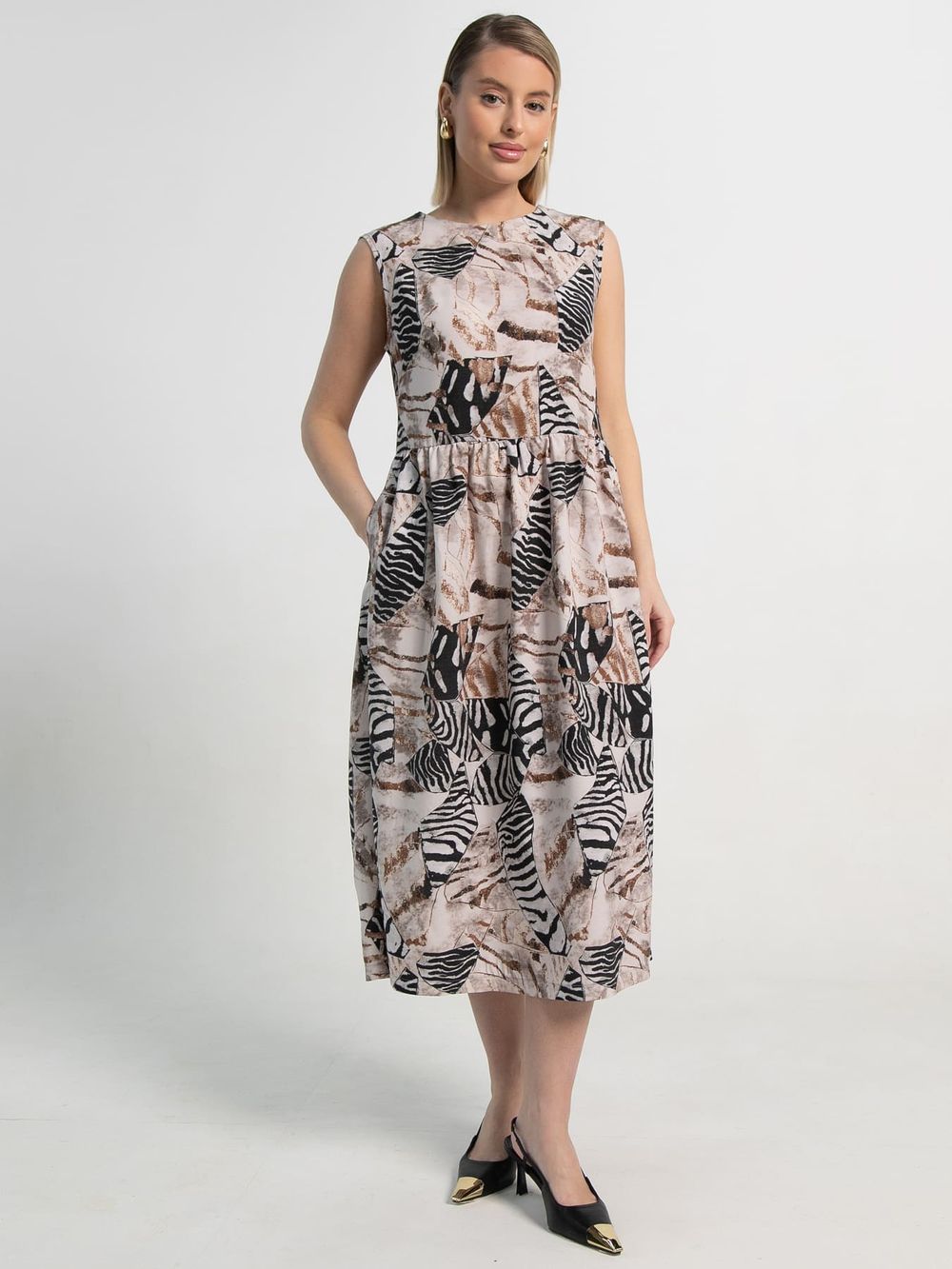 Платье Мелроз (бежевое) П15519-25М LT Collection