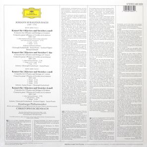 Christoph Eschenbach, Justus Frantz, Gerhard Oppitz, Helmut Schmidt, Hamburger Philharmoniker / J.S.Bach: Piano Concertos (LP)