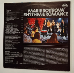 Винтажная виниловая пластинка LP Marie Rottrova, The Flamingo Group Rhythm and Romance (Чехословакия 1978)