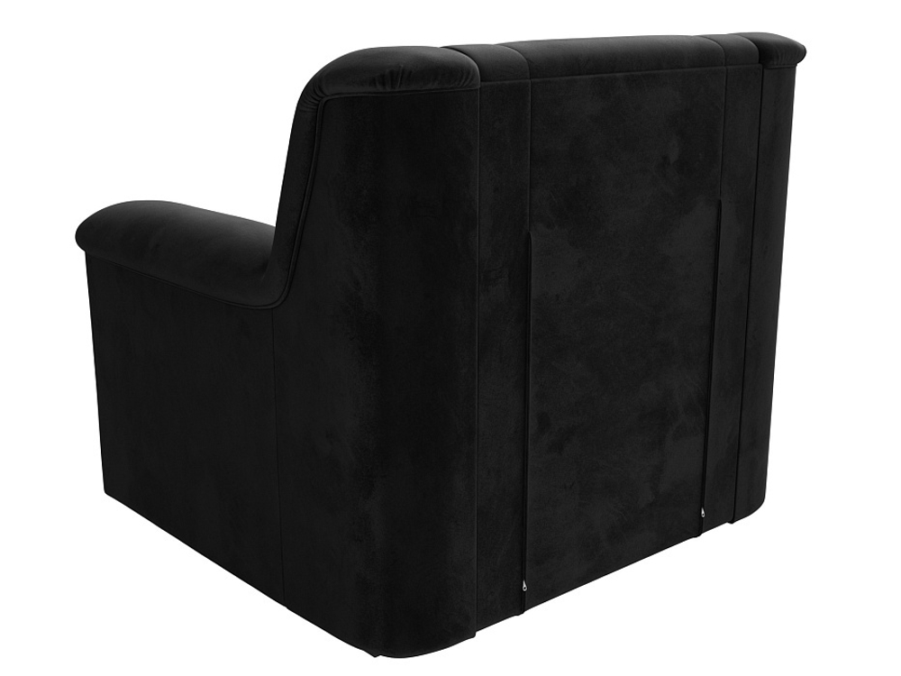 Кресло Карелия, Черный, Велюр, 113295