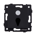 Подсветка лестницы с датчиком движения, рассеянный свет, черный матовый Kollinger REA-044BM для Aspekt, Eleganz, Reflex