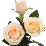 Цветочная композиция «Весенняя рапсодия» 14*23см Роза чайная