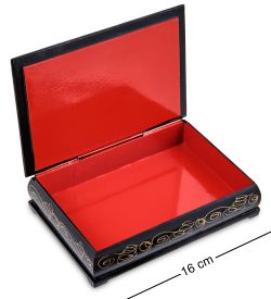 ШК-11/15-G Шкатулка в технике декупаж (11х16х4)