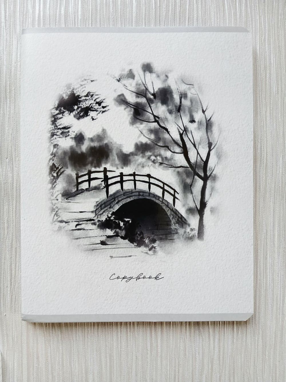 Тетрадь 96 листов А5+. "Восточные пейзажи", общая, клетка. Формат А5+ (163*203 мм). Арт.120050. С полями. Комплект 5 шт.