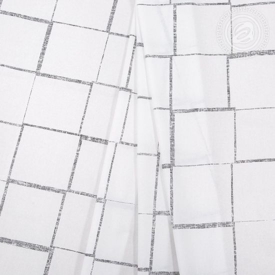 Двуспальный с европростынёй комплект постельного белья Пифагор DE LUXE поплин наволочки 70x70 см