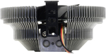 Кулер для проц PCCooler E80 Cooler (3пин, 775/1155/AM4-FM2, 22дБ, 2200 об/мин, Al)