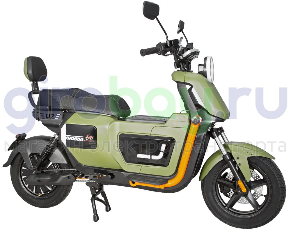 Электроскутер MAIKAOLIN U2 PRO 1500W (60V/40Ah) - Зелёный фото №6