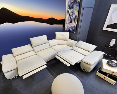 Диван-реклайнер угловой Varenna