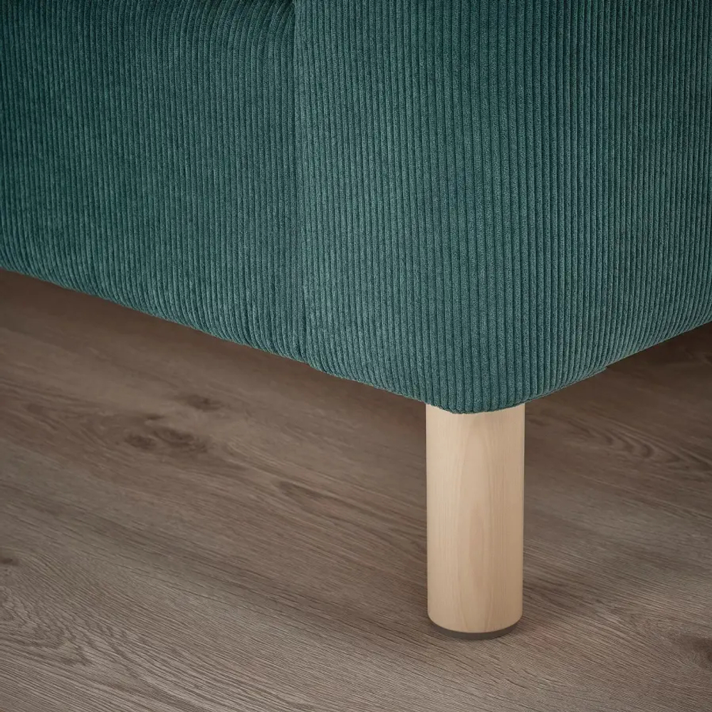 3-местный диван - IKEA PÄRUP/PARUP/ПЭРУП ИКЕА, бирюзовый