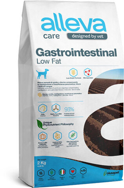 Alleva Care сухой диетический корм Gastrointestinal Low Fat