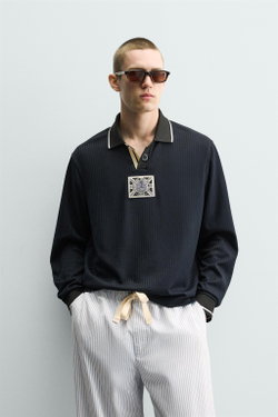 ZARA ТЕХНИЧЕСКОЕ ПОЛО ENGLAND 66 FIFA WORLD CUP™ FIFA CLASSICS, МОРСКОЙ СИНИЙ