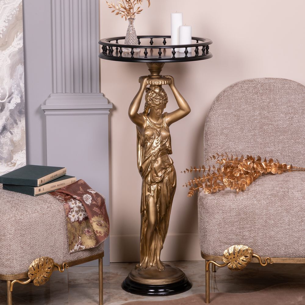 Подставка декоративная Гречанка №450/2 Бронза Орех