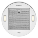 Островная цилиндрическая вытяжка Meferi TUBE35WH ISLA ULTRA фото 23