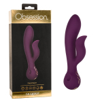 Фиолетовый вибратор-кролик 22,25см California Exotic Obsession Fantasy SE-4385-20-3